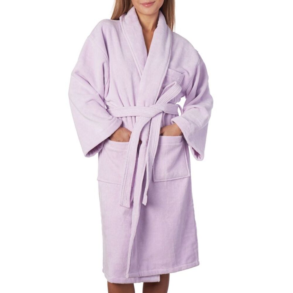 Alpine Swiss Lavender Robe L - Picture 5 of 7